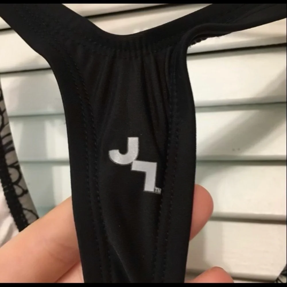 NWT JOY LAB One piece Black & White Swim Suit